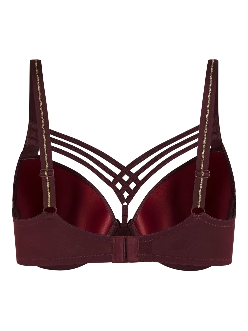 Marlies Dekkers Bh met watervalhals Rood