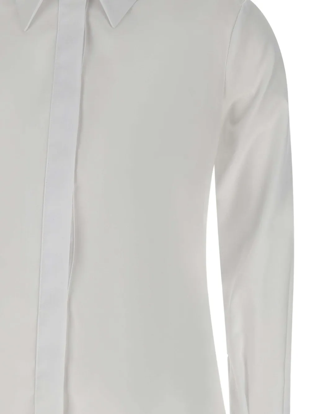Elisabetta Franchi classic-collar shirt Wit