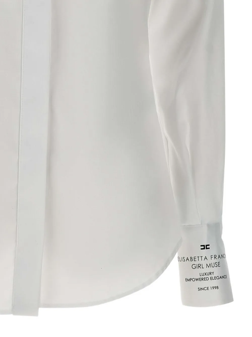 Elisabetta Franchi classic-collar shirt Wit