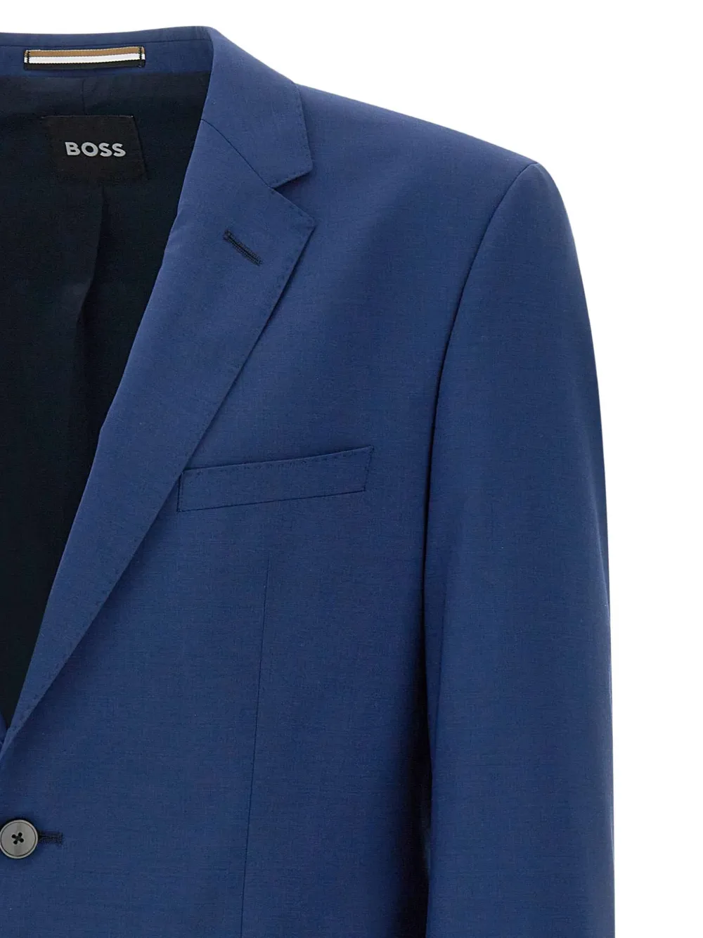 BOSS Blazer met twee knopen Blauw