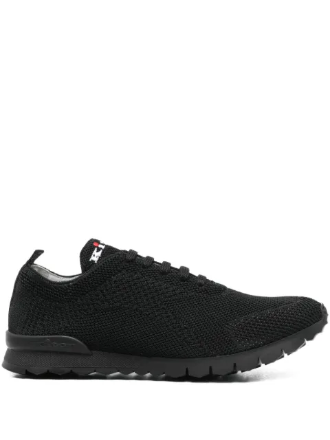Kiton knitted lace-up sneakers 