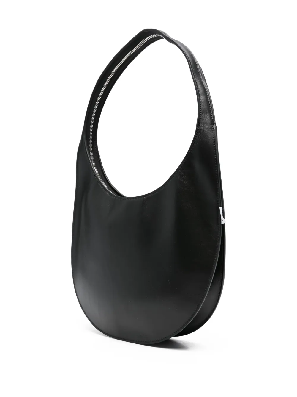 Coperni Crescent shopper met rits Zwart