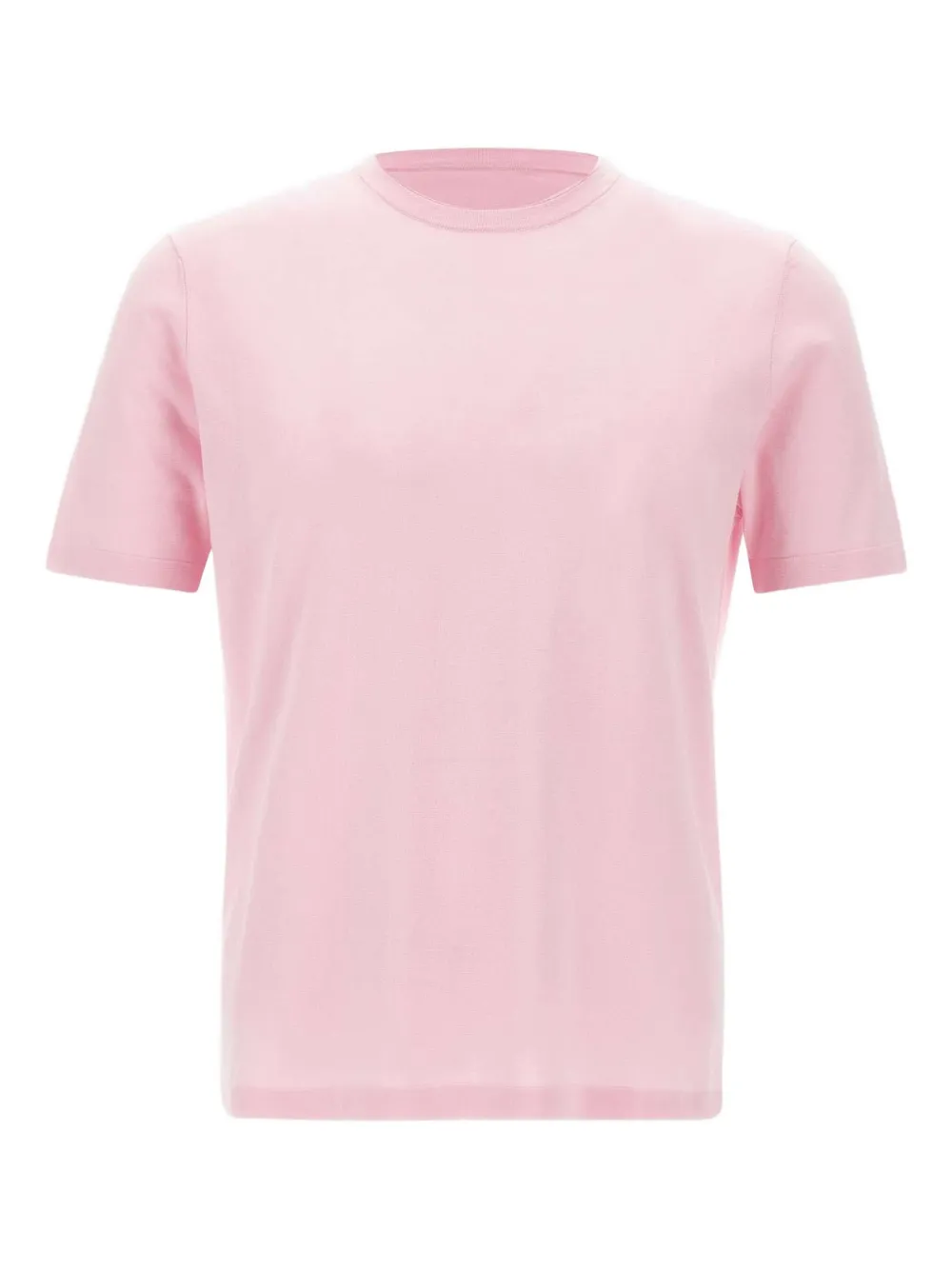 Kangra ribbed crew-neck T-shirt | Pink | Image 1