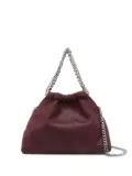Stella McCartney mini Falabella chain-trimmed drawstring tote bag - Red