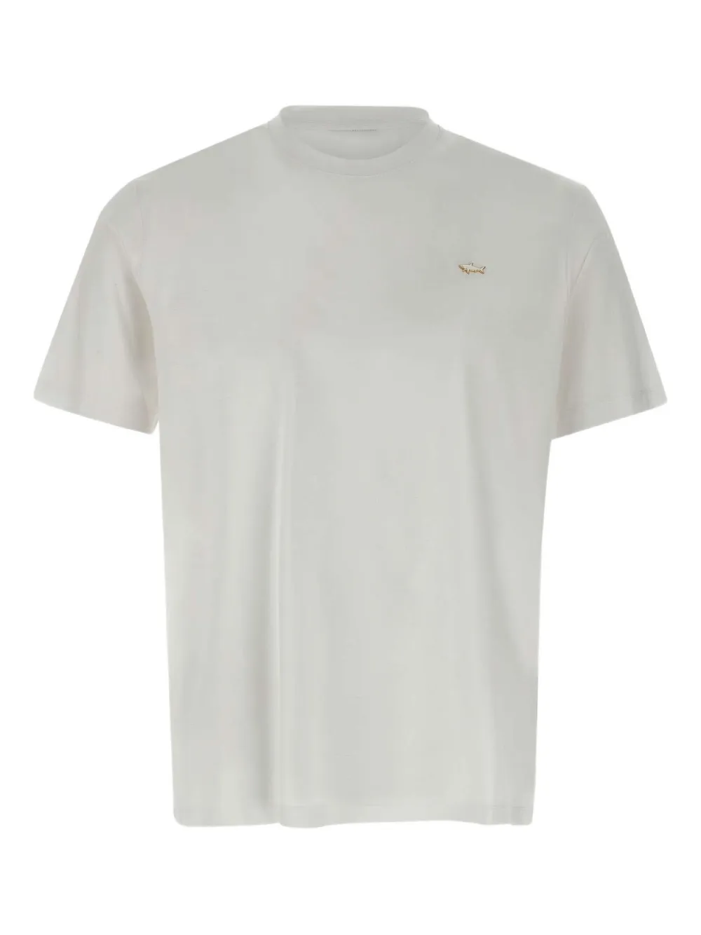 Paul & Shark logo cotton T-shirt - ホワイト Paul & Shark logo cotton T-shirt - ホワイト