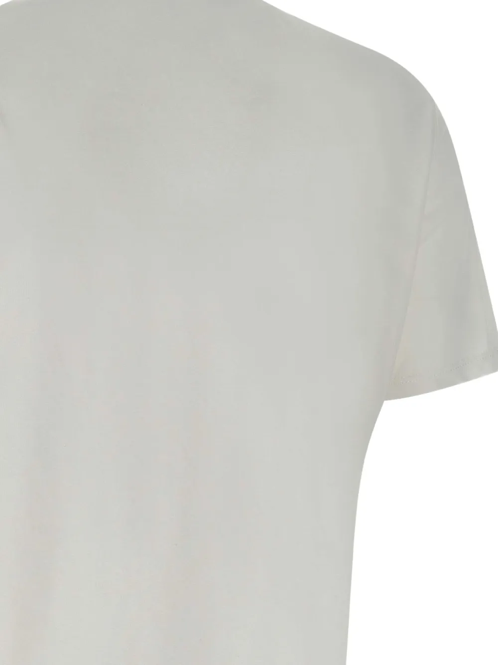Elisabetta Franchi logo-embellished chain-neckline T-shirt Wit
