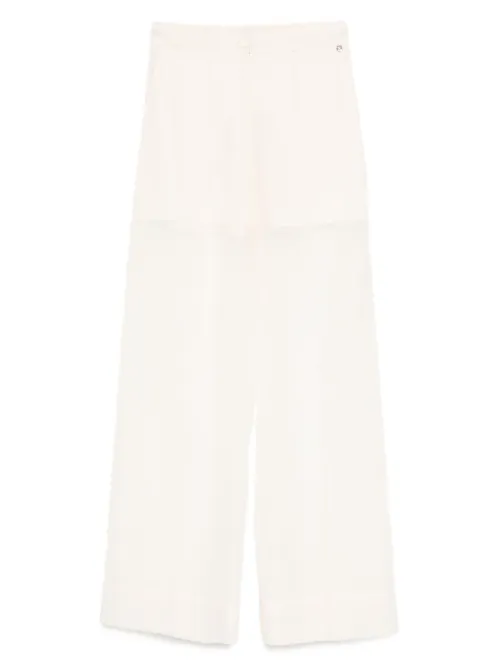 Pantalon à empiècements transparents - LIU JO - Modalova
