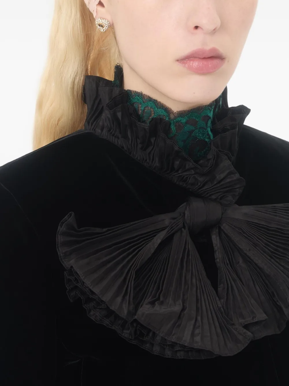 Valentino Garavani Coeur Royal Swarovski-crystals earrings | Image 2