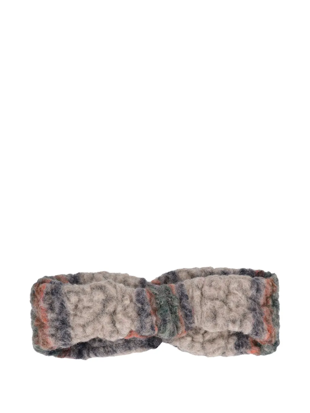 Yves Salomon twisted headband Beige