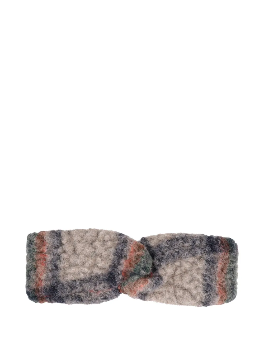Yves Salomon twisted headband Beige