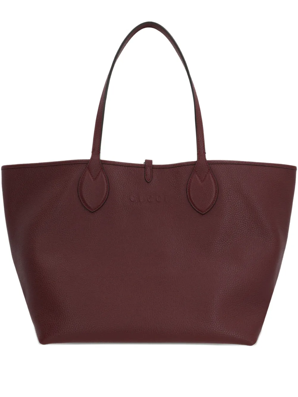 Gucci large Totissima reversible leather tote bag Rood