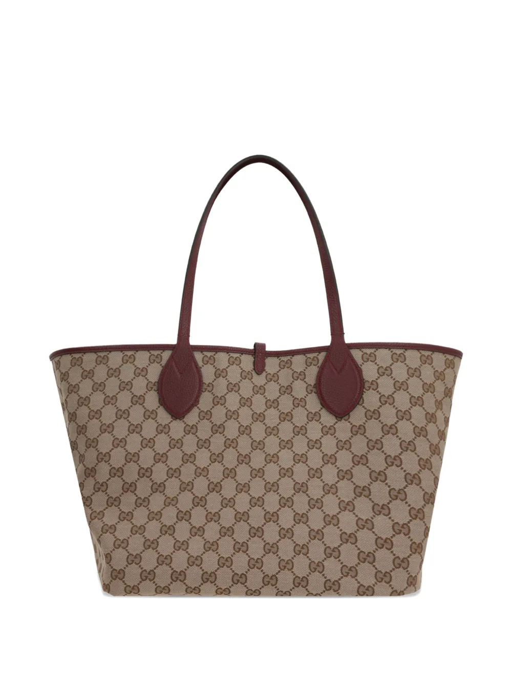 Gucci large Totissima reversible leather tote bag Rood