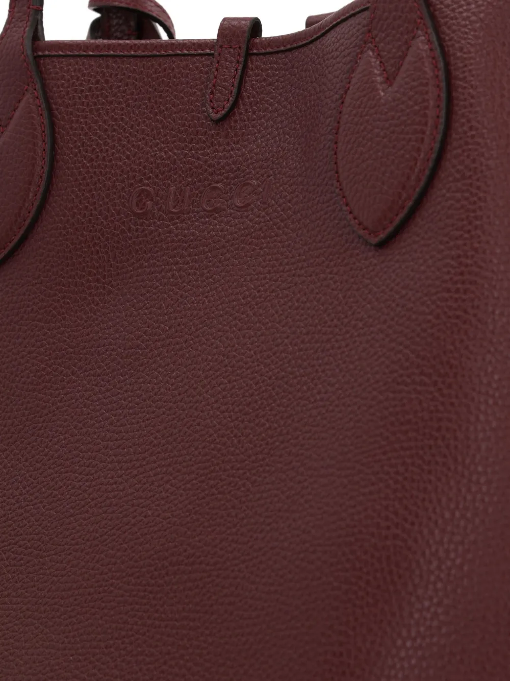 Gucci large Totissima reversible leather tote bag Rood