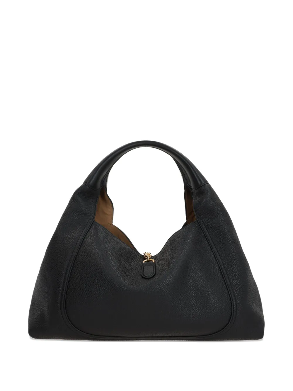 Gucci medium Softbit leather tote bag Zwart