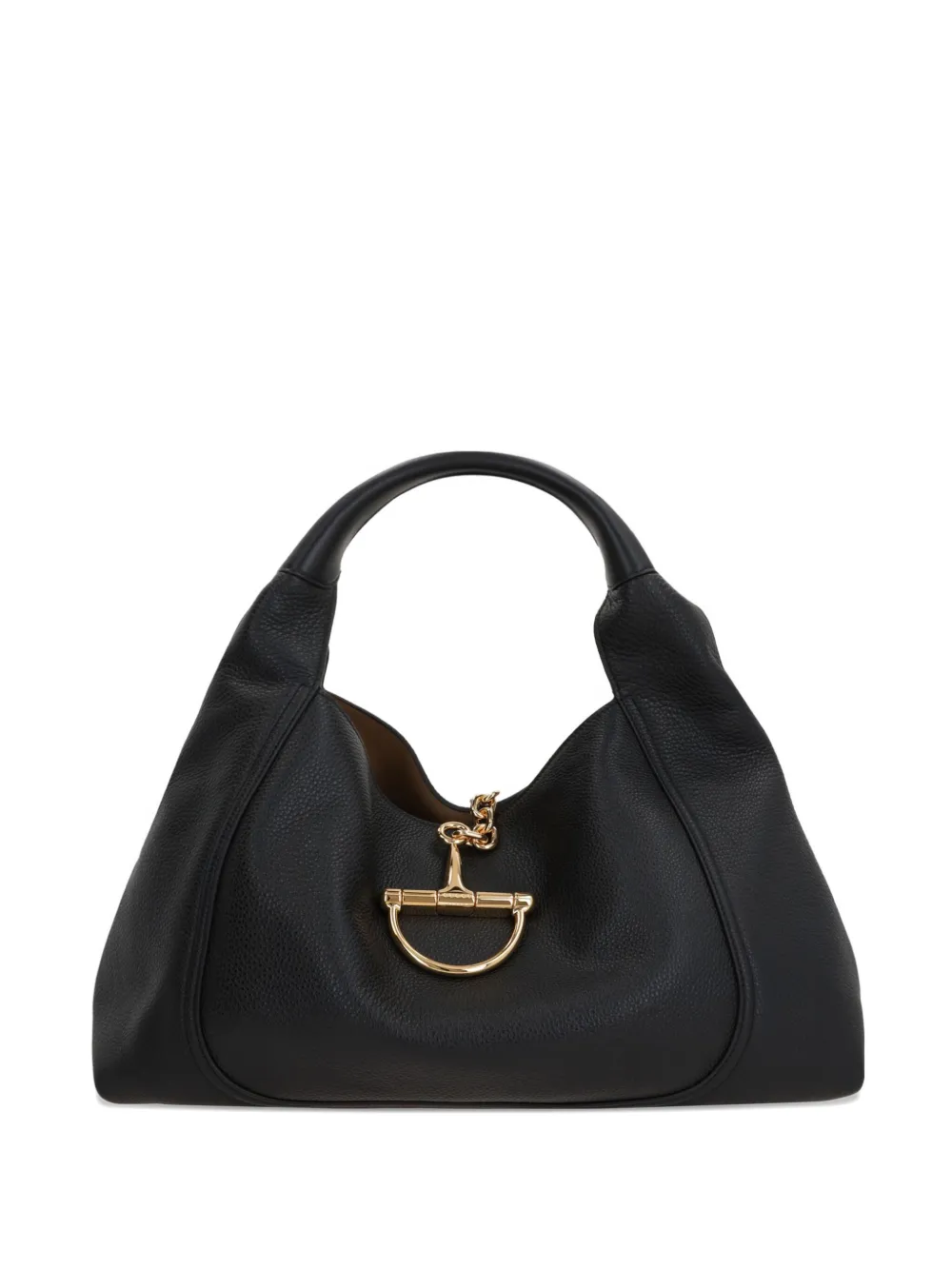 Gucci Softbit レザーハンドバッグ M - ブラック Gucci Softbit レザーハンドバッグ M - ブラック