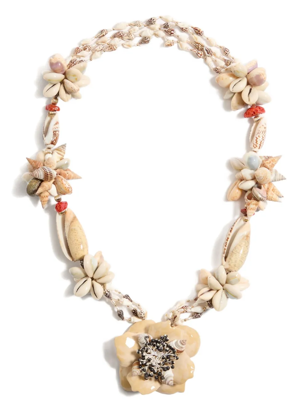 Valentino Garavani Collana Aquatic Garden - Toni neutri