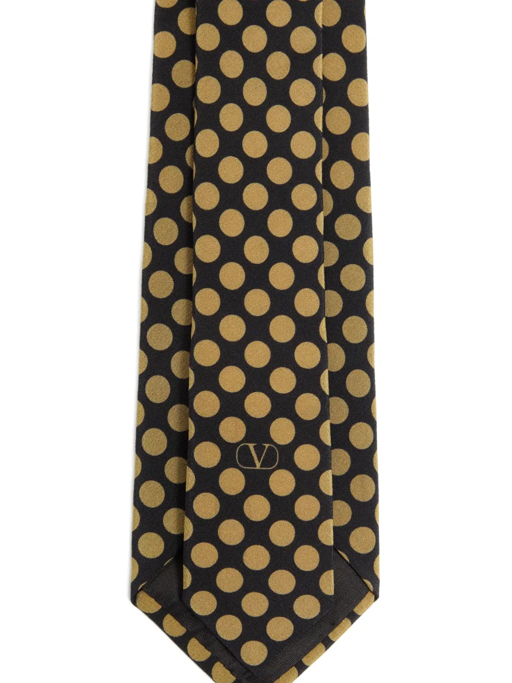 Valentino Garavani Zijden stropdas Zwart