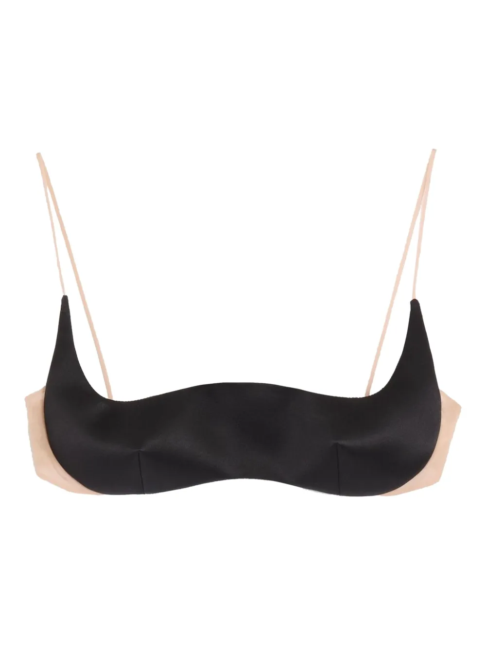 Valentino Garavani Duchesse bra top - Nero