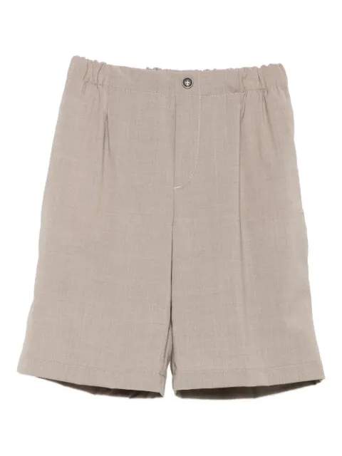michael coal elastic-waistband shorts