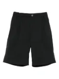 michael coal pleated elastic-waist shorts - Black