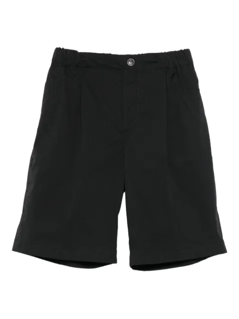 michael coal pleated elastic-waist shorts