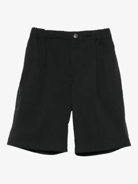 michael coal pleated elastic-waist shorts