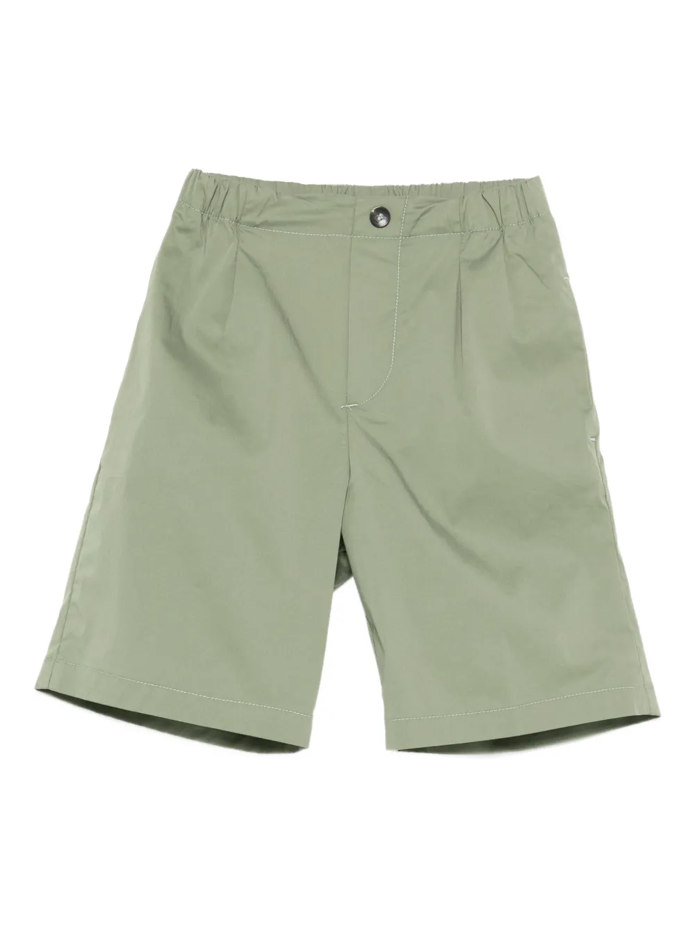 michael coal elasticated-waistband shorts - グリーン michael coal elasticated-waistband shorts - グリーン