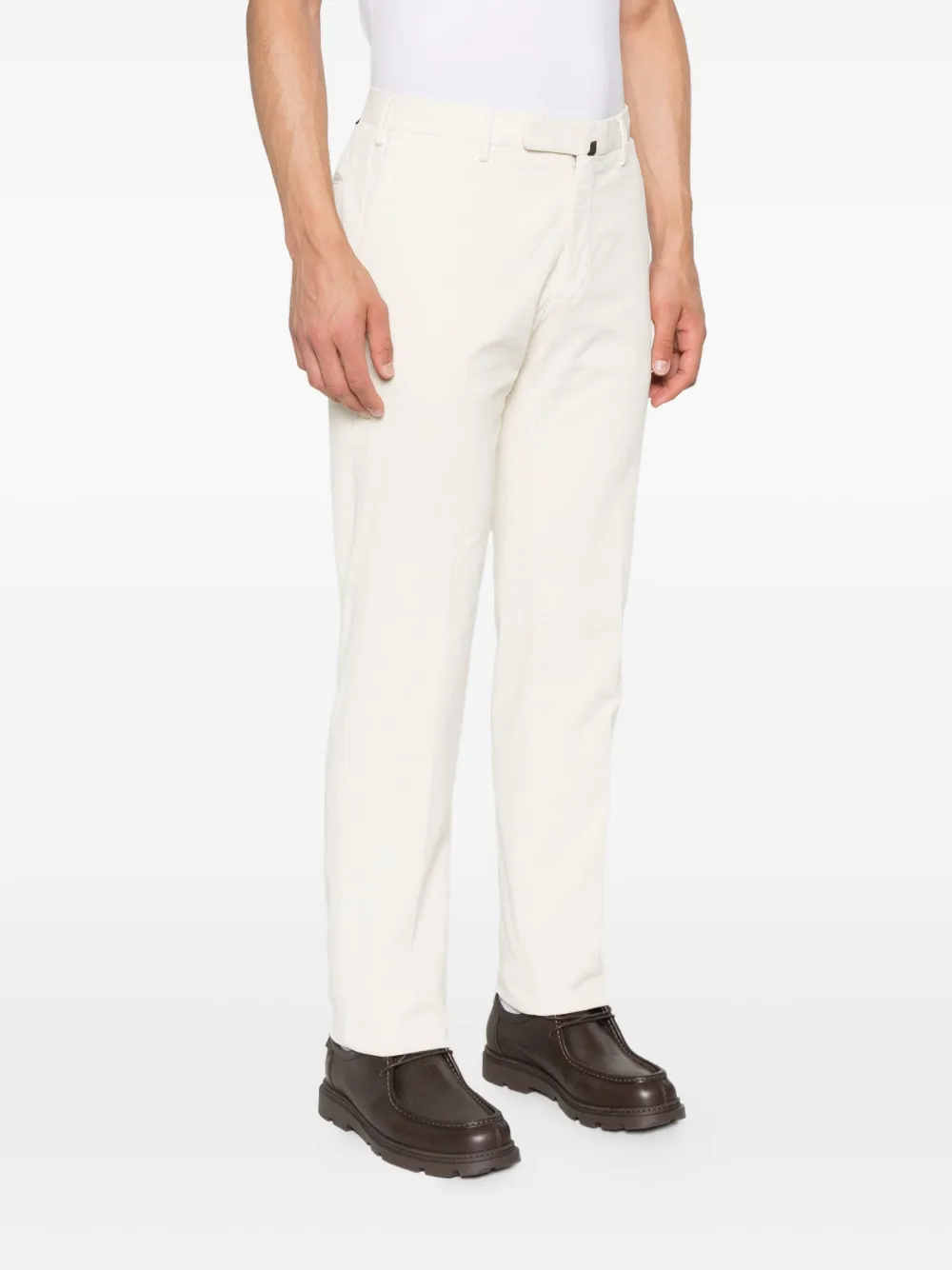 Incotex Broek van stretch-katoen Beige