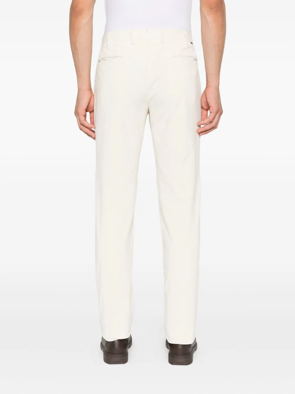 Incotex Broek van stretch-katoen Beige