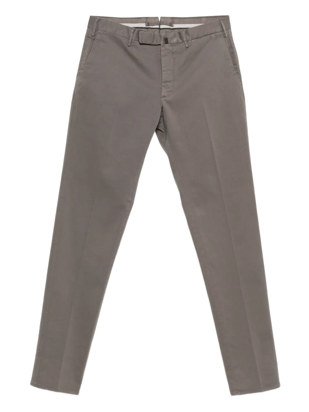 Incotex Broek van stretch-katoen Grijs
