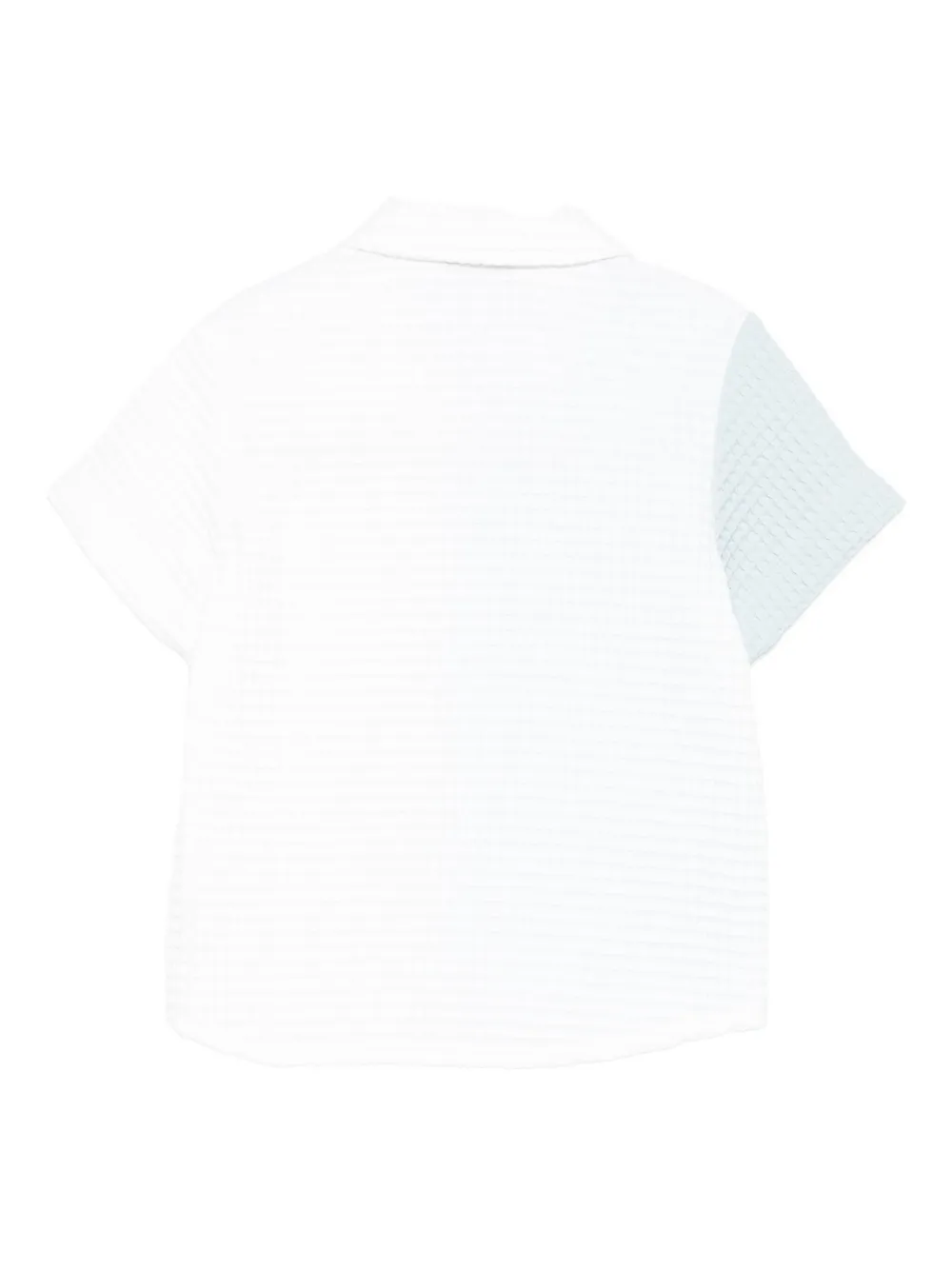 PAADE MODE Mari waffle-weave two-tone shirt | Boys Shirts | Image 2