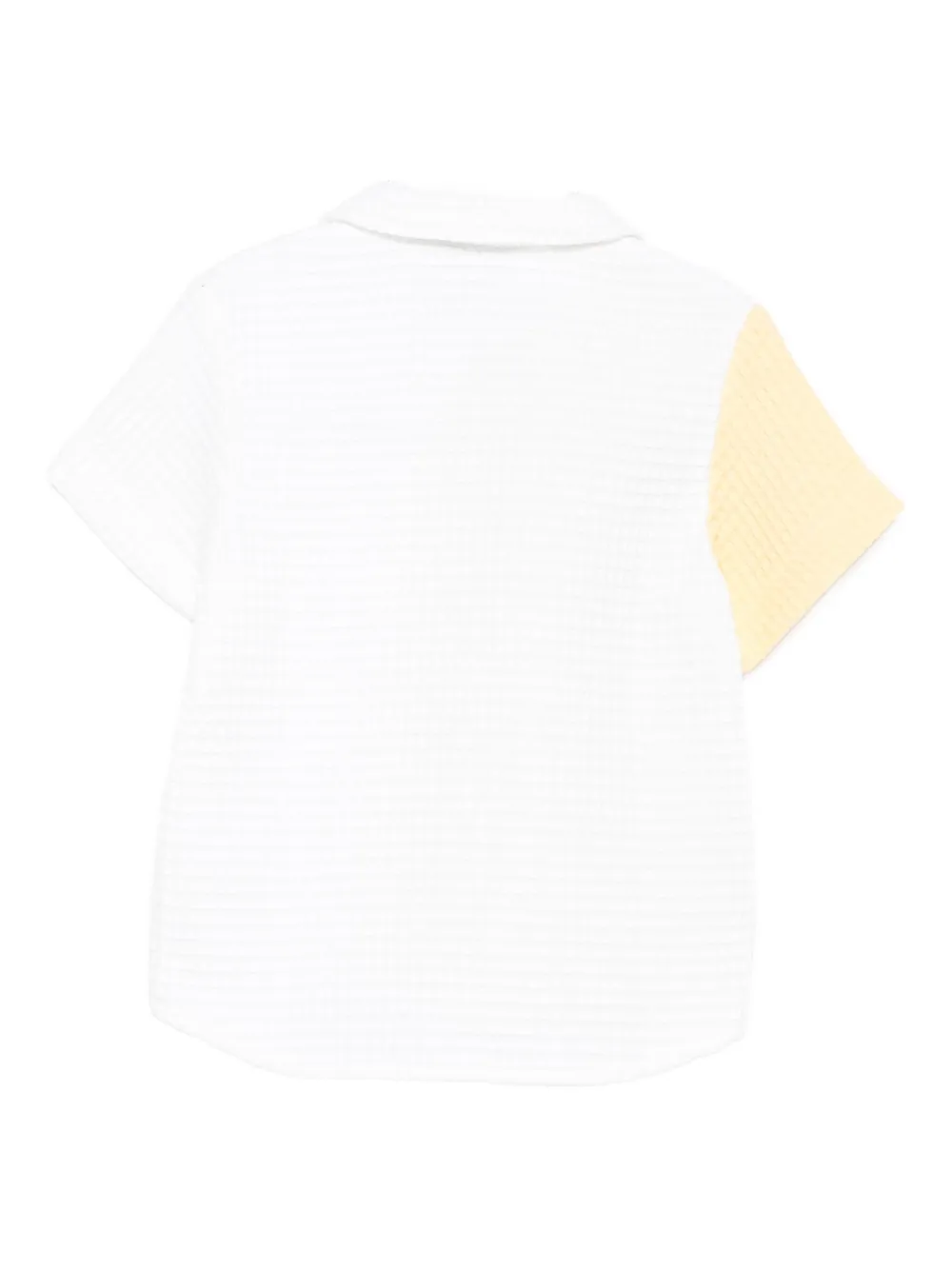 PAADE MODE Mari waffle-weave two-tone shirt | Boys Shirts | Image 2