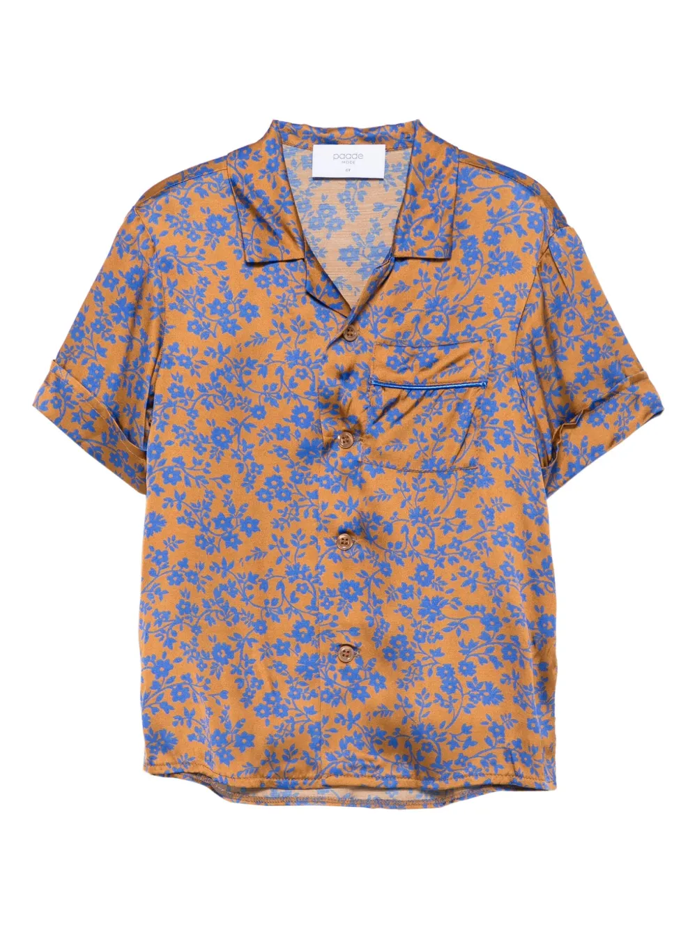 PAADE MODE Mimi floral-print shirt - ブラウン PAADE MODE Mimi floral-print shirt - ブラウン