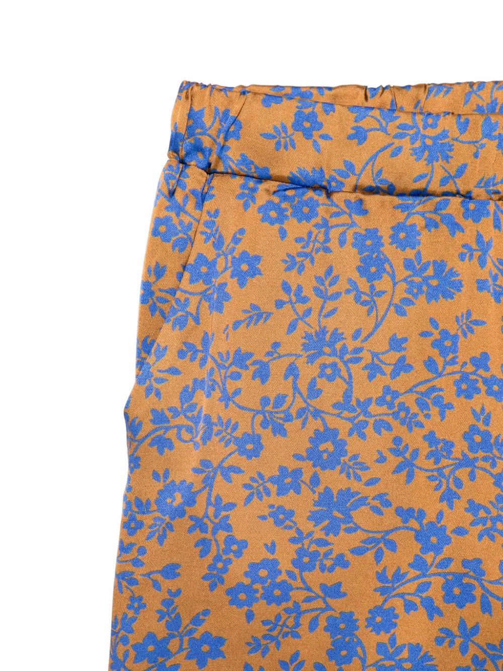 Paade Mode Mimi Floral-print Shorts In Orange