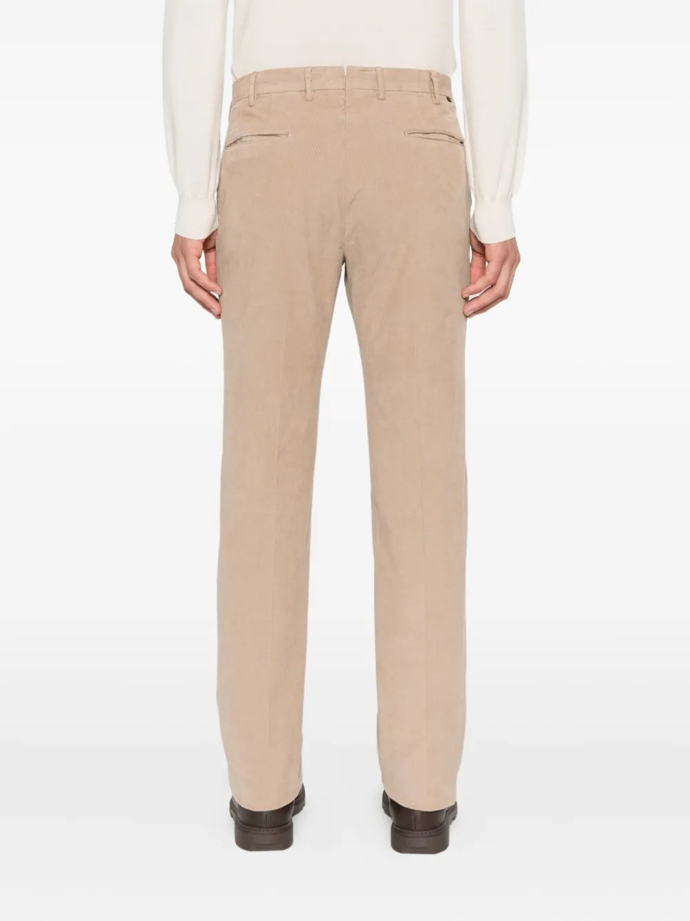Incotex Broek van stretch-katoen Bruin