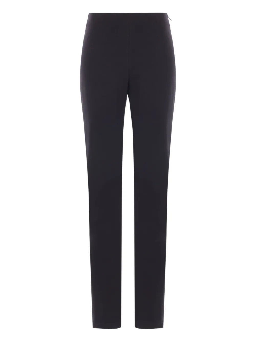 Ann Demeulemeester Side-zip Plain Trousers In Blue