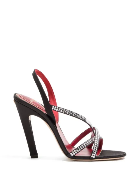 Valentino Garavani Dans Le Foyer crystal-embellished slingback sandals