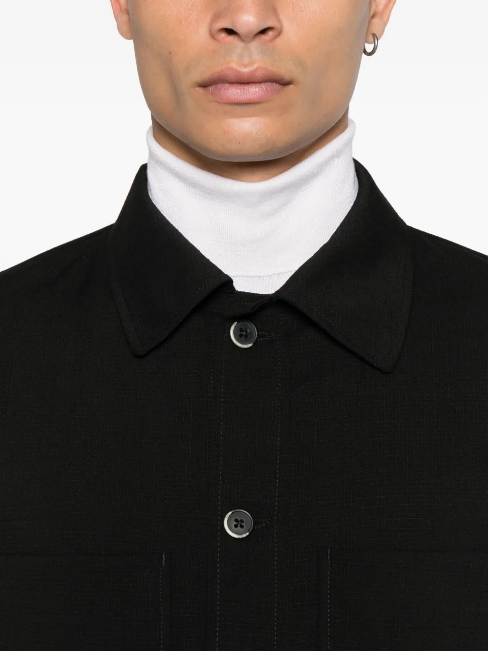 Barena Button-up overhemd Zwart
