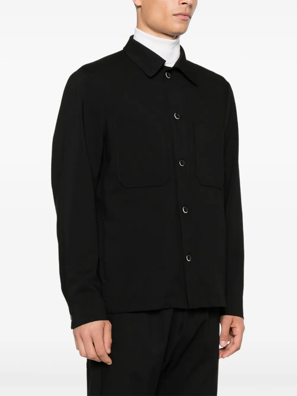 Barena Button-up overhemd Zwart