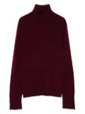 Seventy roll-neck wool sweater - Red