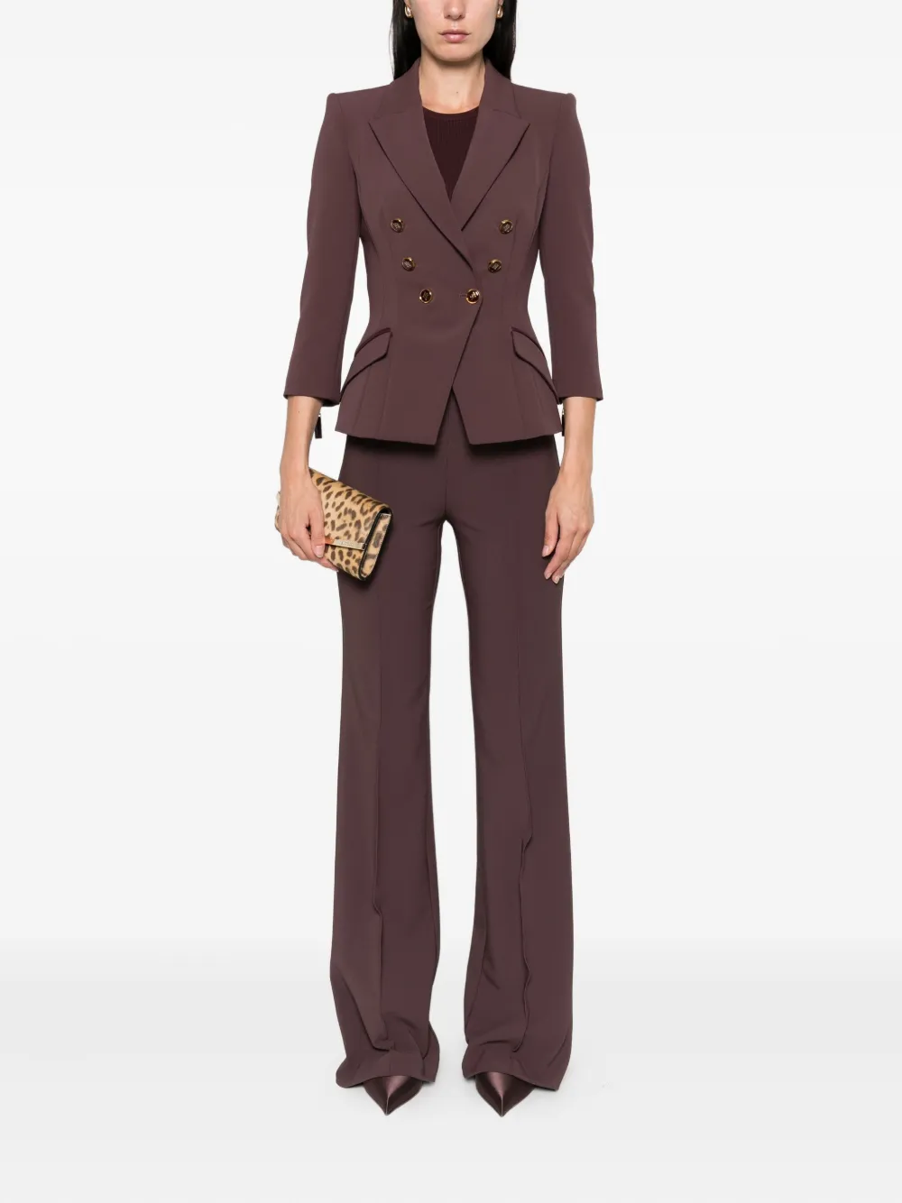 Elisabetta Franchi double-breasted jacket | Fitted Jackets | Image 2