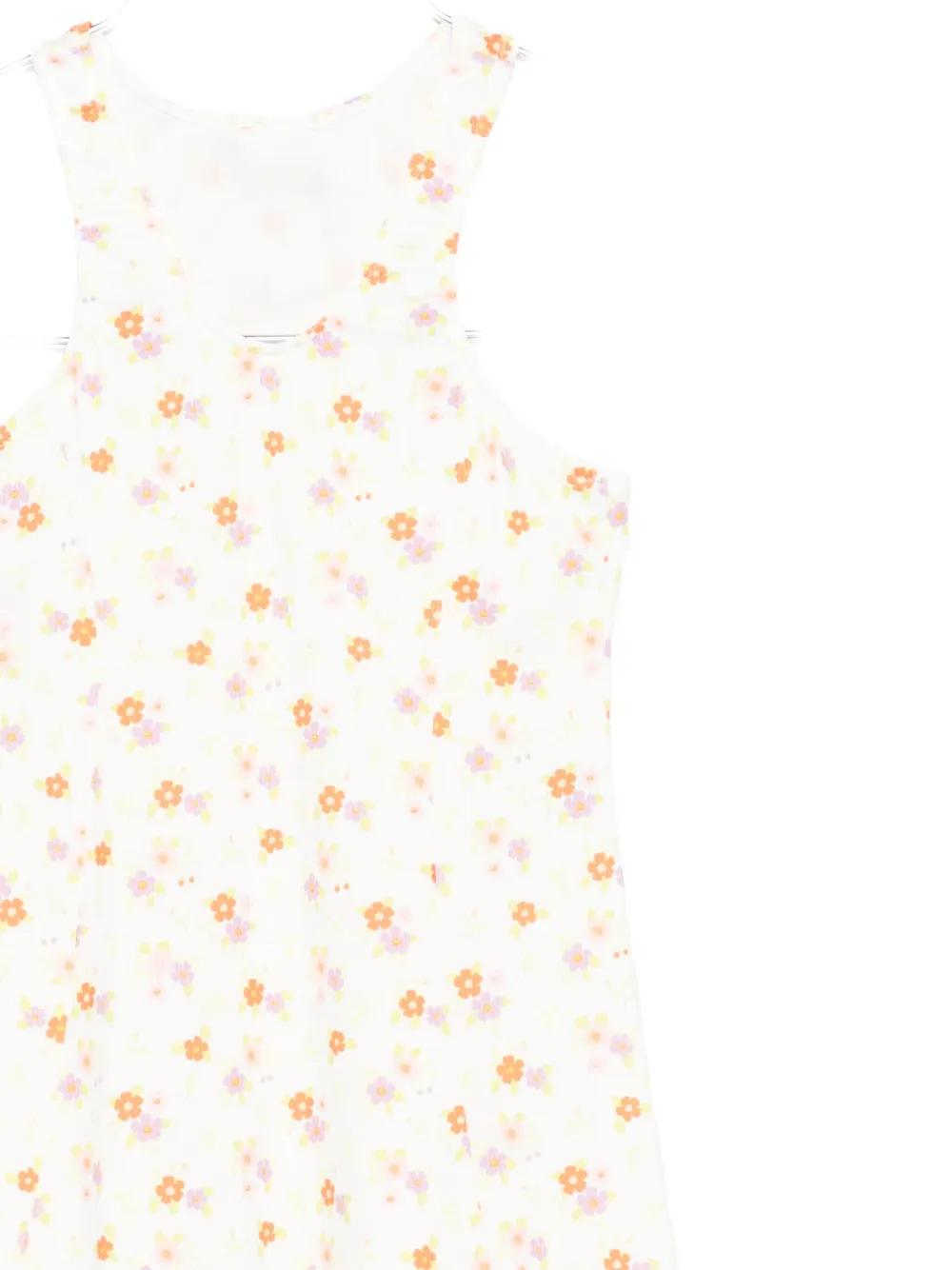 Me Fui Floral-print Dress In Neutral