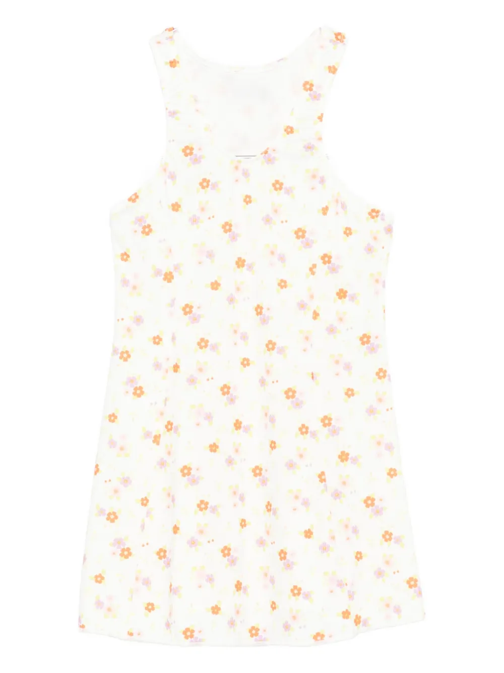 Me Fui Floral-print Dress In Neutral