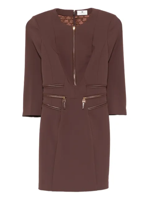 Elisabetta Franchi zip-detail dress