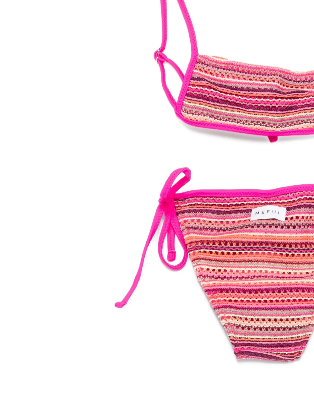 ME FUI striped knitted bikini | Bikinis & Tankinis | Image 2