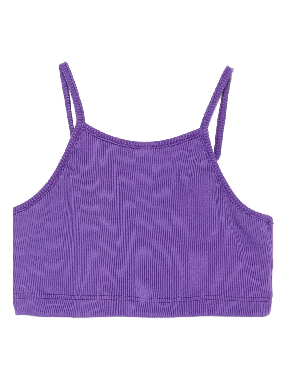 ME FUI Geribbelde tanktop Paars