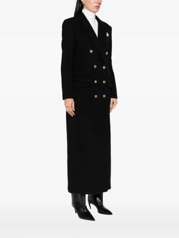 Elisabetta Franchi double-breasted Coat | Black | FARFETCH