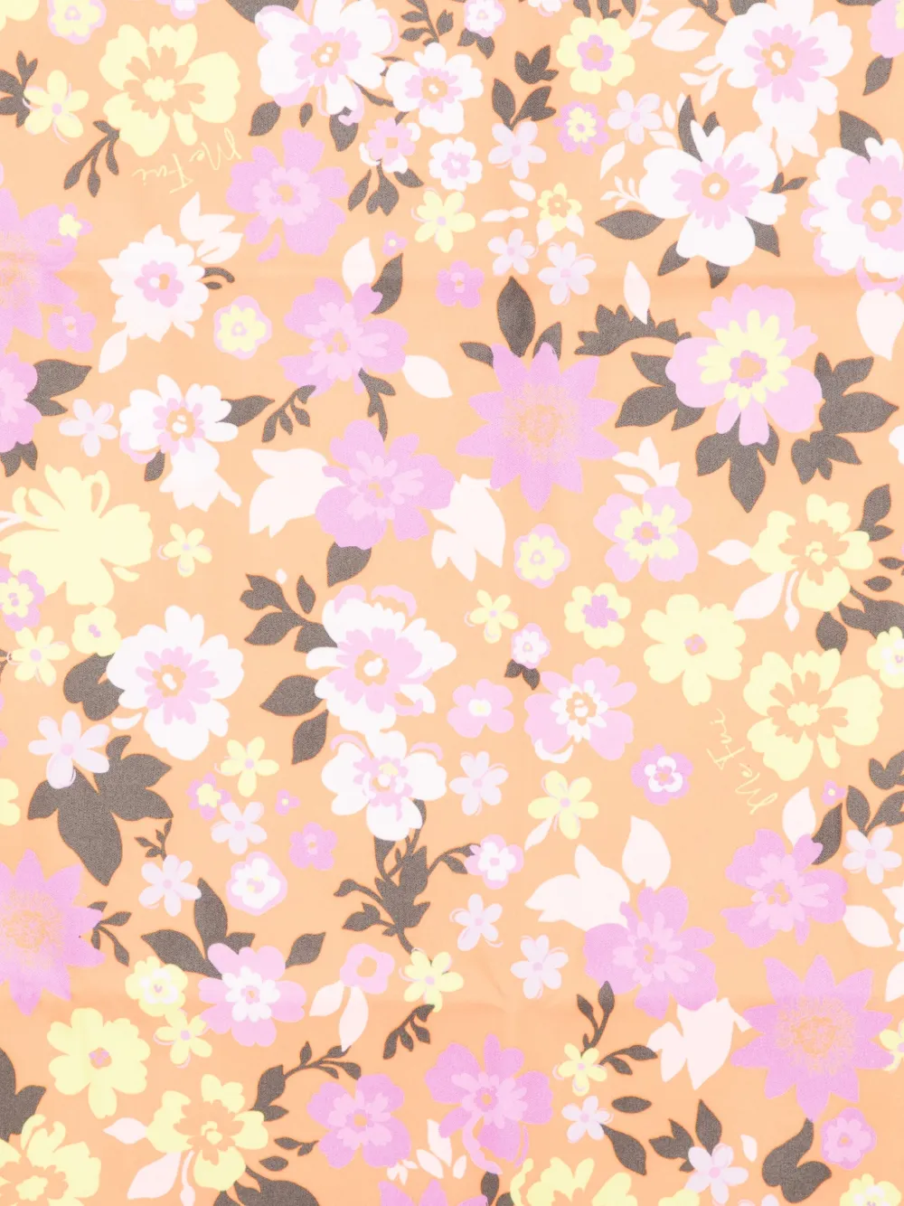 Me Fui Floral-print Beach Towel (180cm X 88cm) In Pink