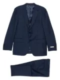 Canali wool two-button suit - Blue