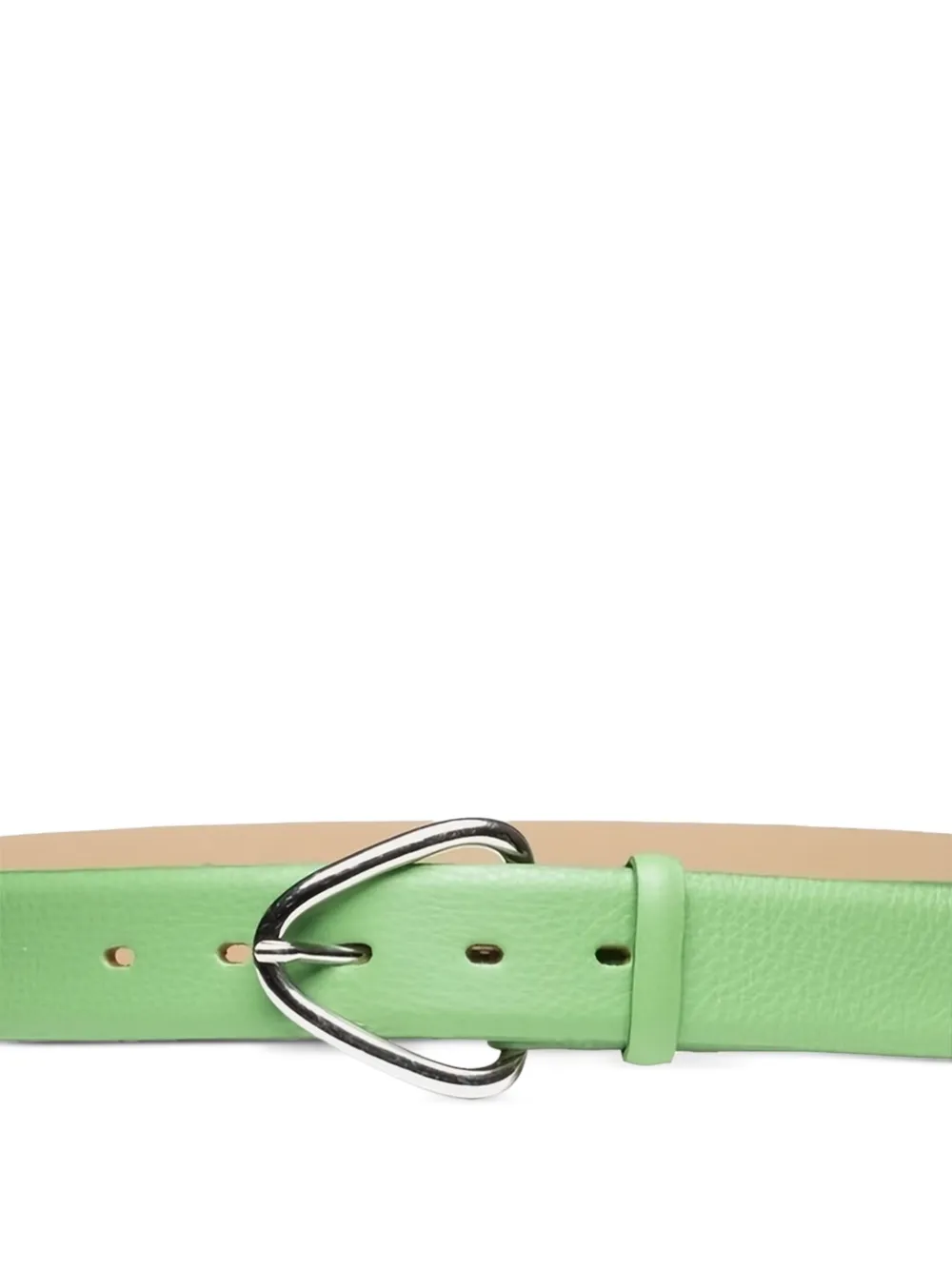 Poche Paris Dalia Remen buckle leather belt Groen